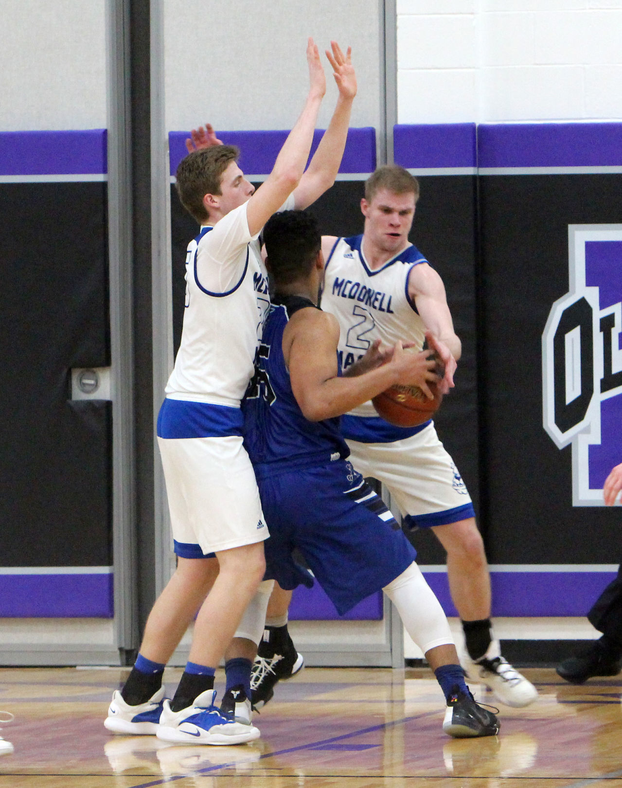 Athens vs McDonell boys basketball at Eau Claire Memorial 3-7-19
